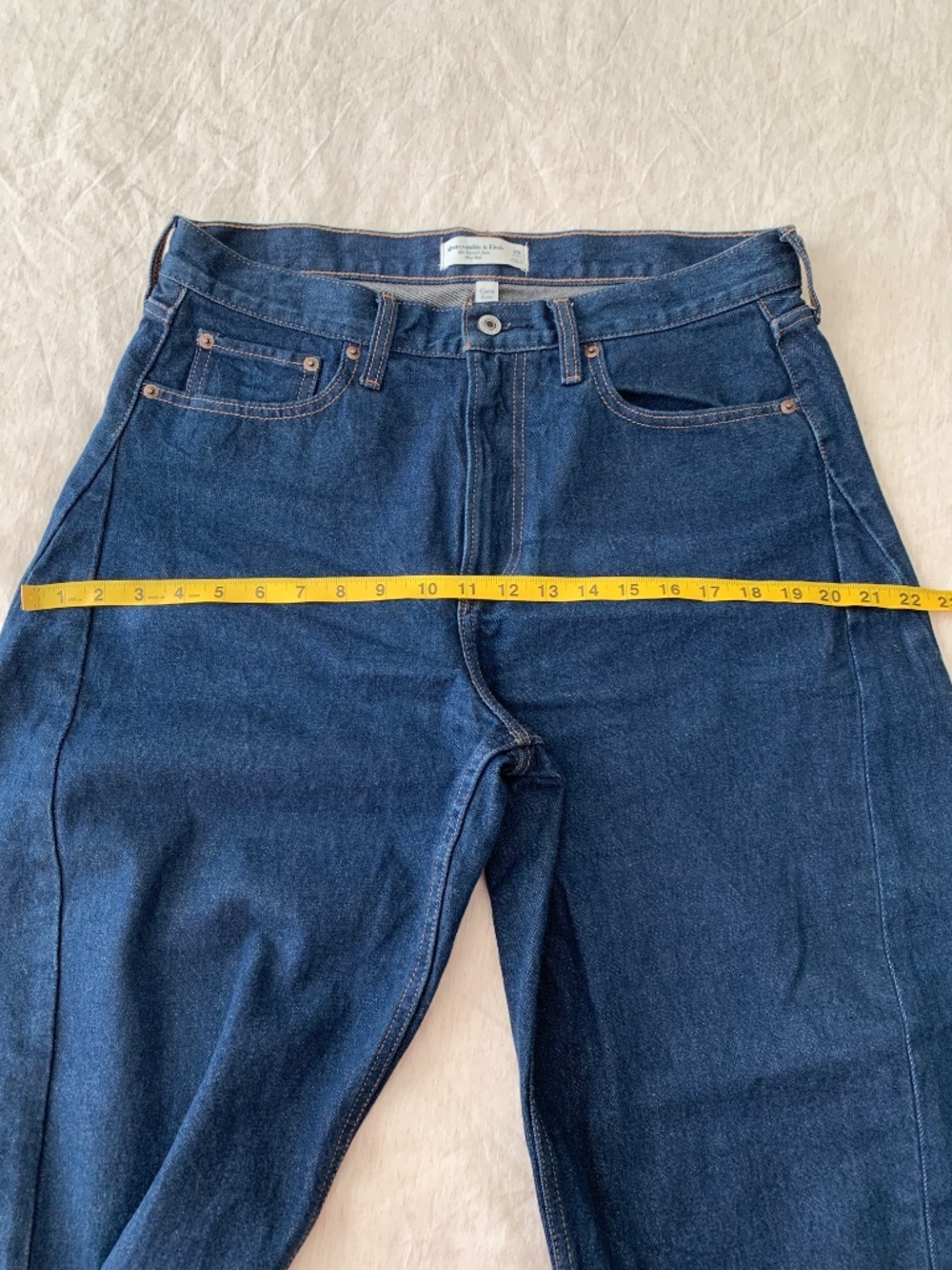 Abercrombie &fitch barrel jeans  ankle cropped barrel size 29 - Picture 7 of 16